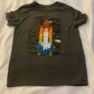 Rocket ship space t-shirt